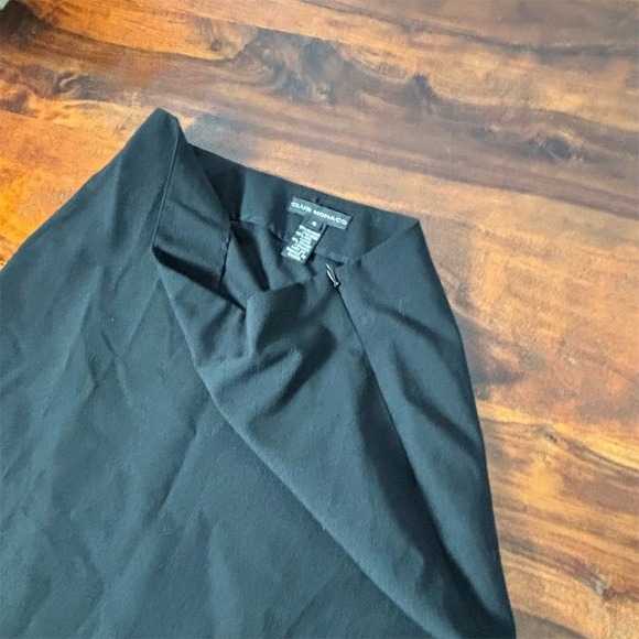 Club Monaco Women's Black Pencil Skirt Size 0 Knee Length Workwear - Picture 3 of 7